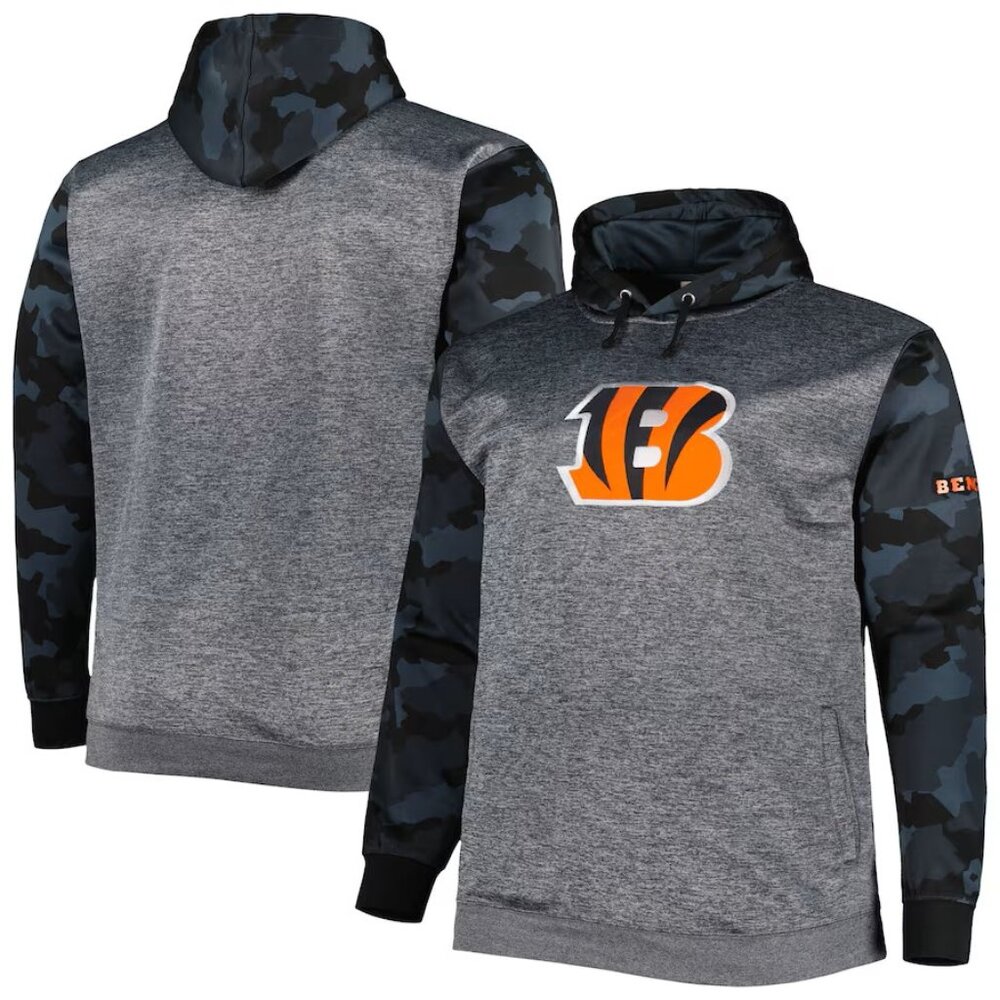 Fanatics Cincinnati Bengals Camo Pullover Hoodie NWT 6XL